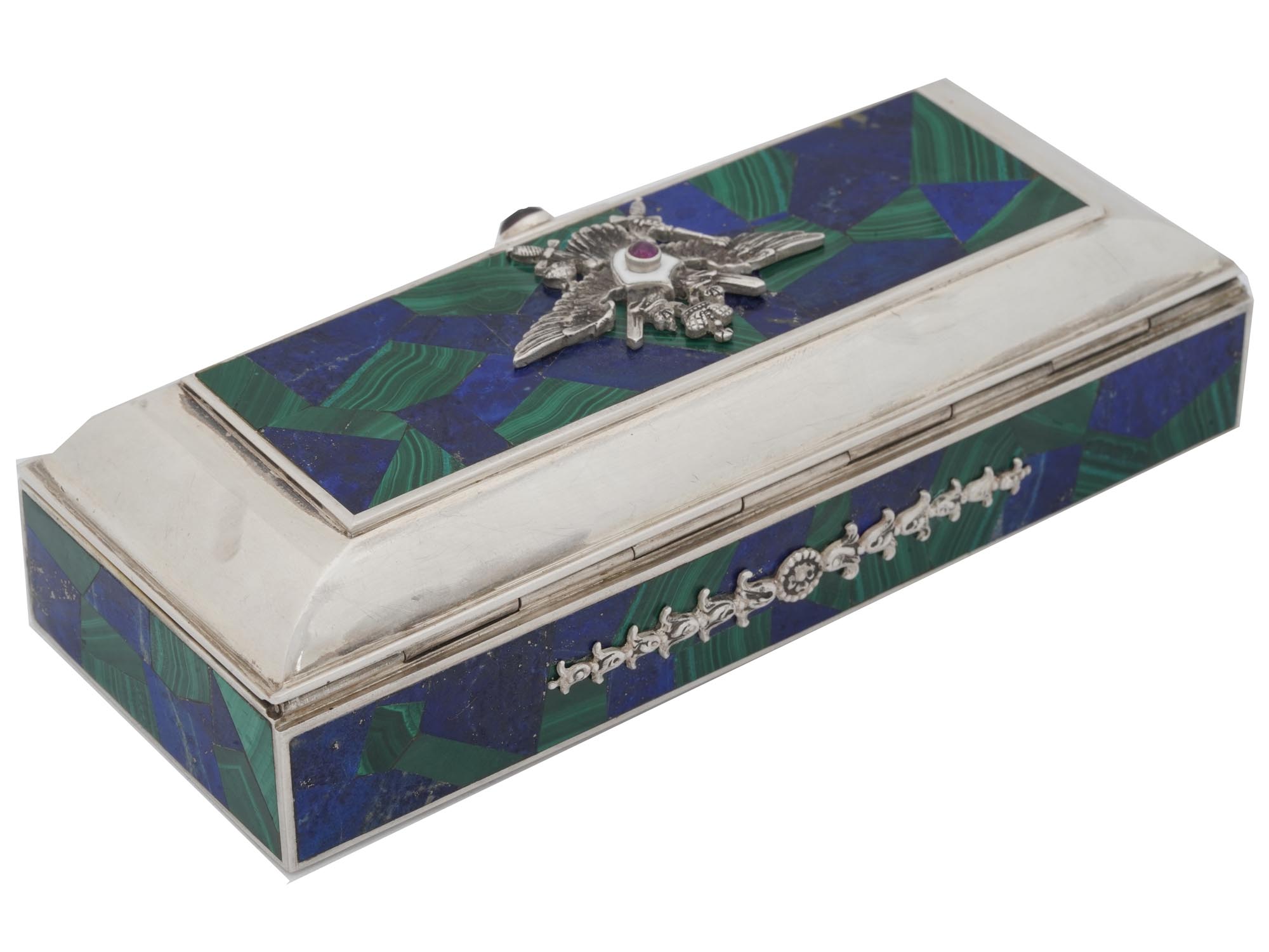 RUSSIAN 88 SILVER IMPERIAL STYLE PRESENTATION BOX PIC-1